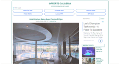Desktop Screenshot of offertecalabria.info
